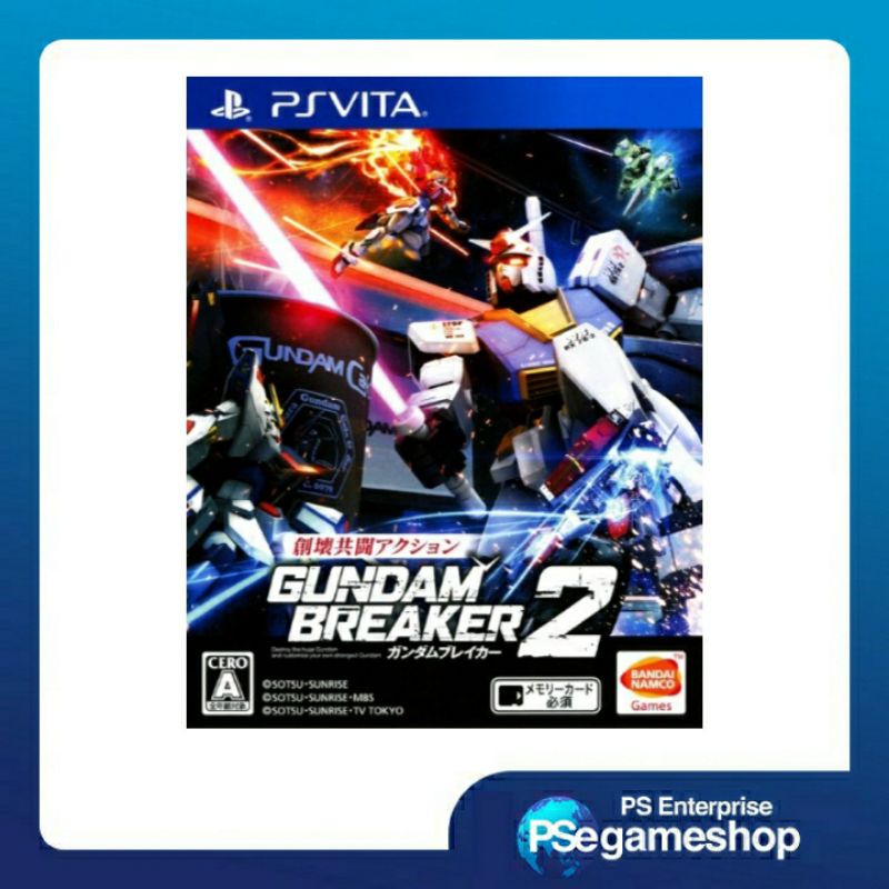 Psvita Gundam Breaker 2 ( noseal ) Original