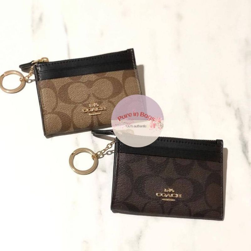 Dompet coach card mini authetic 100% ori outlet