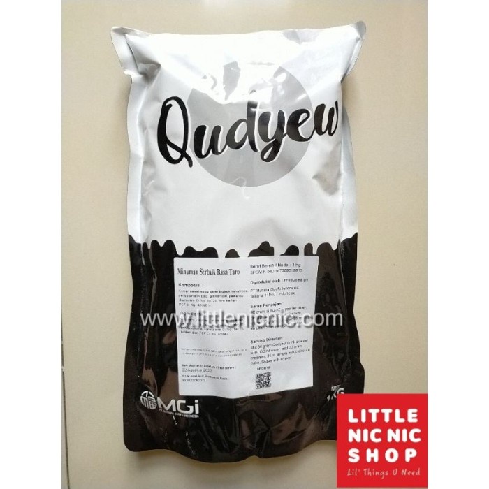 

DISKON - (BISA COD) Qudyew Taro bubuk minuman serbuk rasa Taro