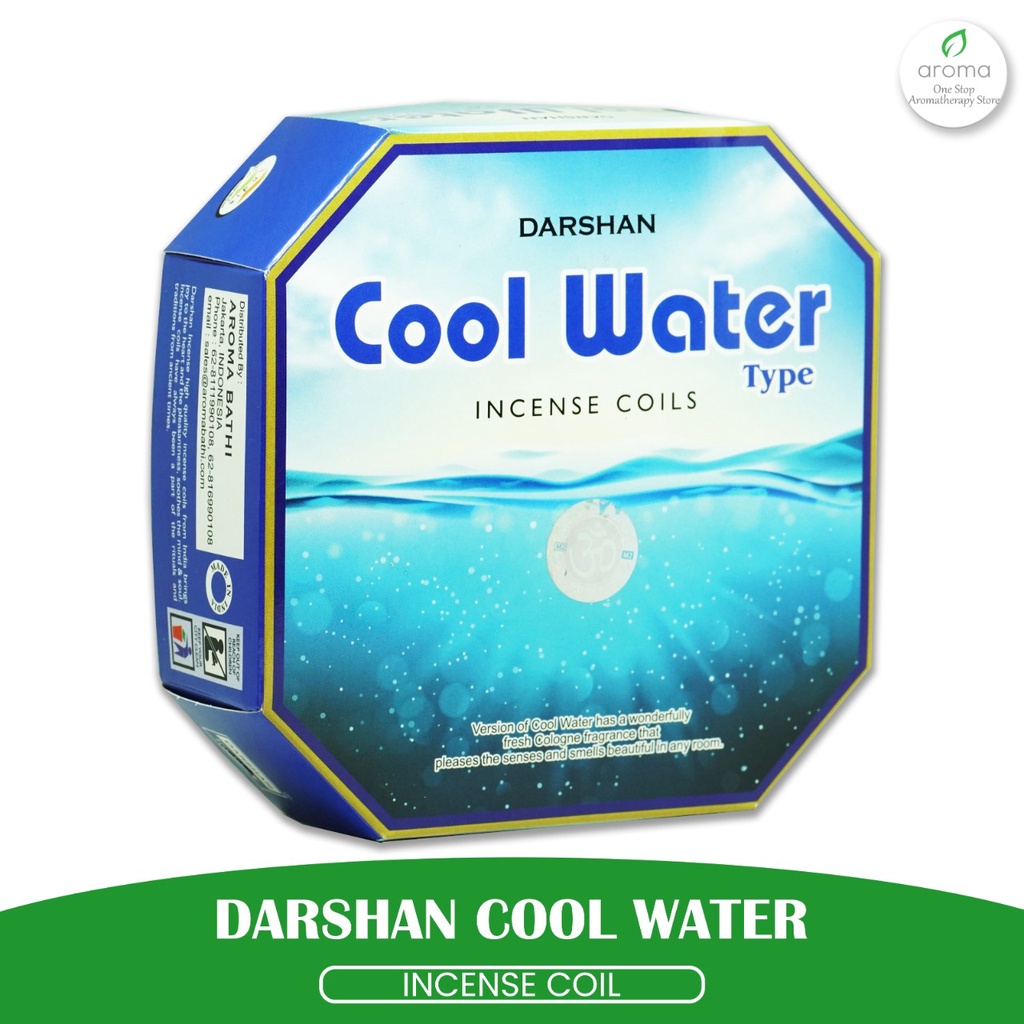 Dupa India (Aromaterapi) Coil - Cool Water