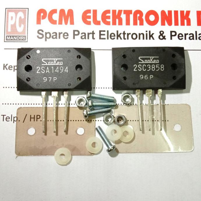 Sanken 2Sa1494 2Sc3858 Sanken Original 1494 3858 Pcmelebik54 Murah