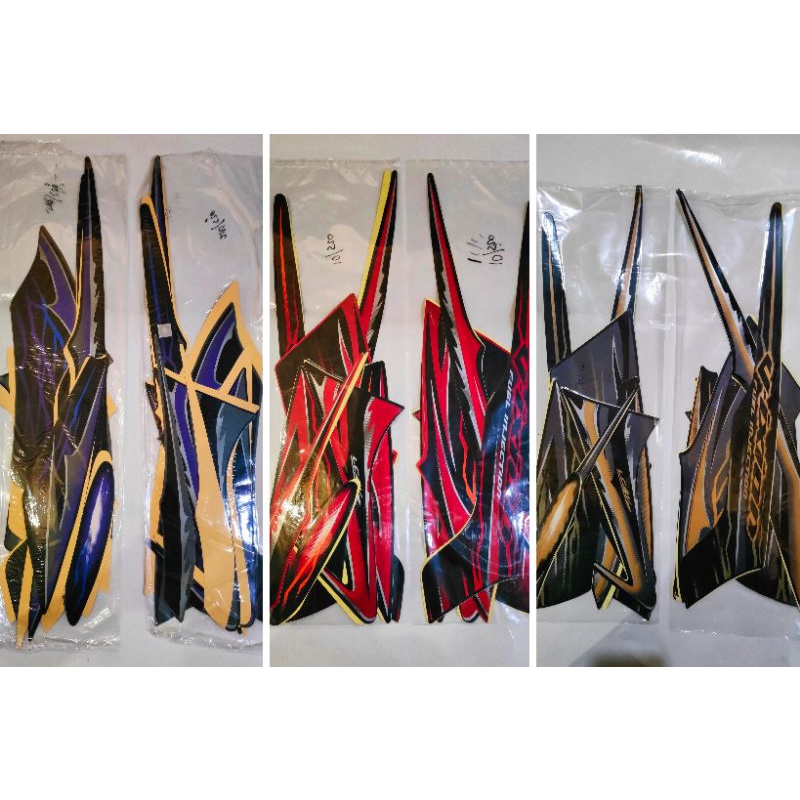 STRIPING STICKER LIS VIXION 2010 VIXION OLD LAMA BODY STANDAR ORI BERKUALITAS
