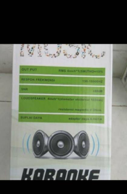 Speaker bluetooth Multimedia Fleco F433-F435 Free mix