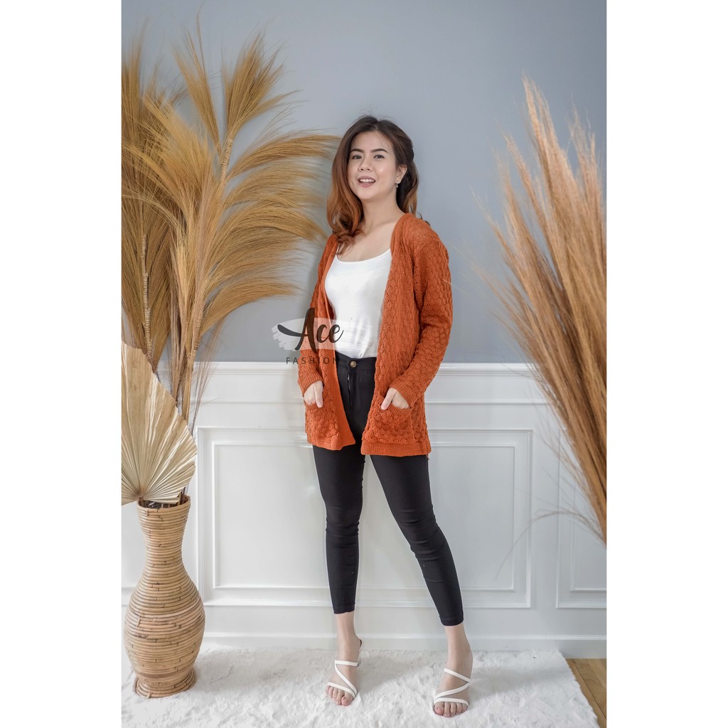 AFI - EC - RJT Popcorn Cardigan Tribal (Cardy)-Navy