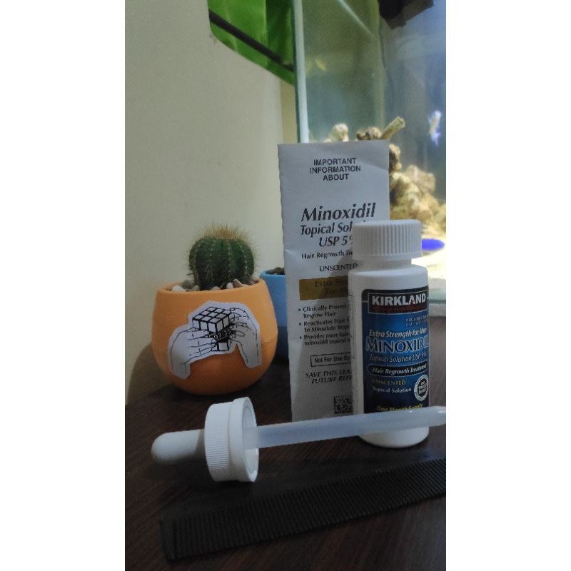 PAKET BASIC MINOXIDIL DAN BIOTIN 10.000 PIPET ORI penumbuh rambut dan brewok