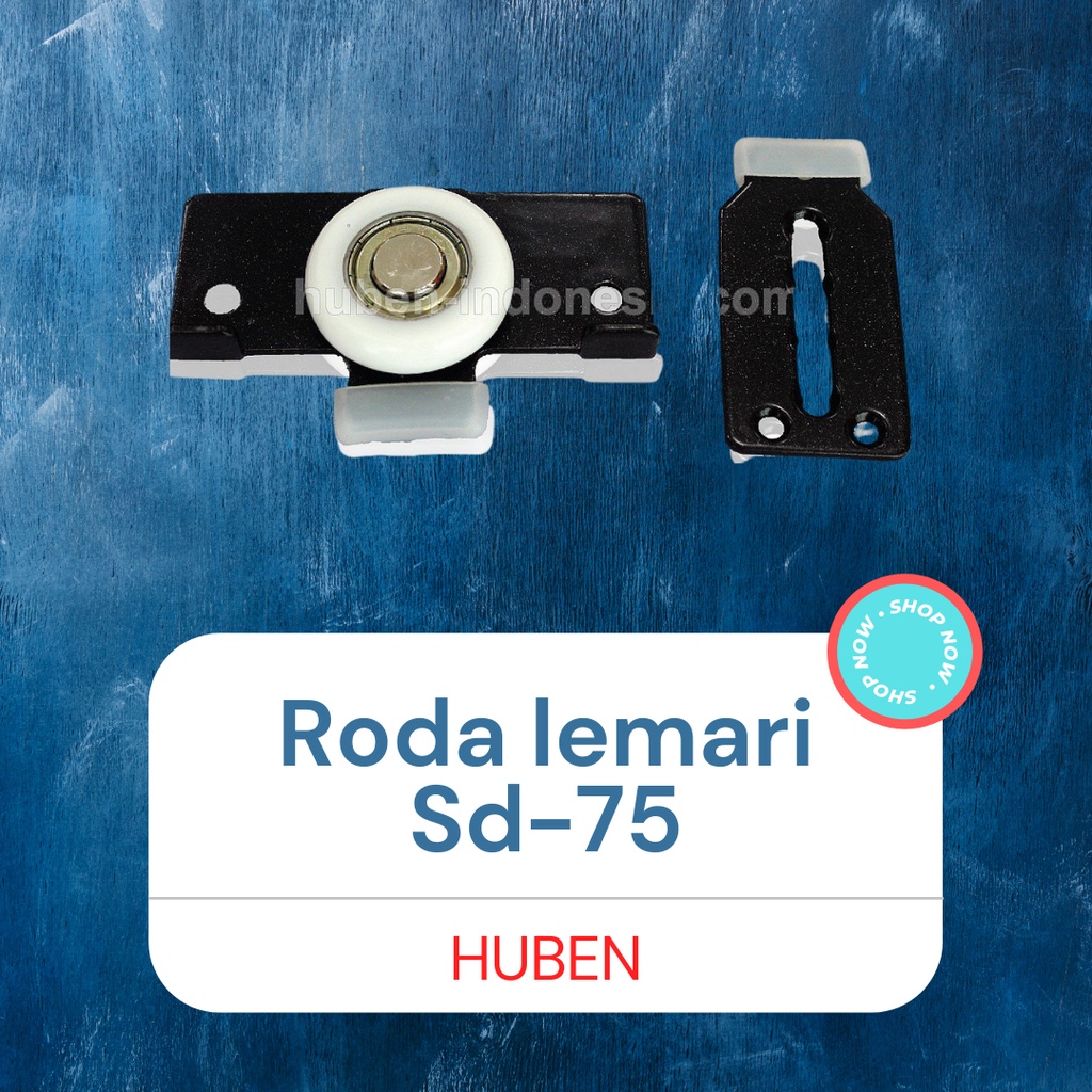 (Huben) Roda Lemari Sliding Roda Pintu Lemari SD 75