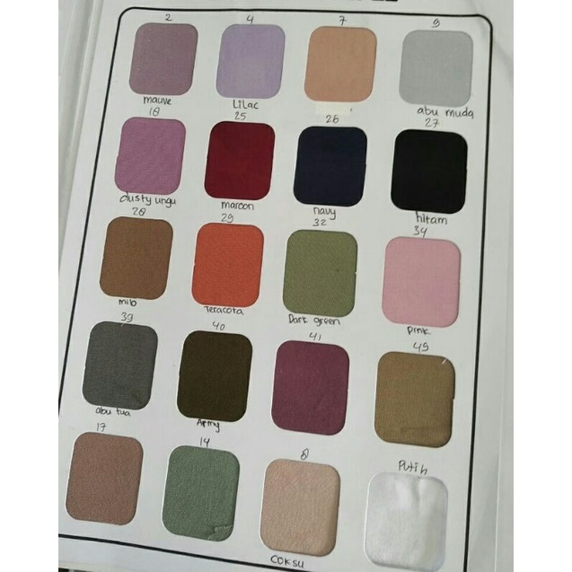 kain rayon polos premium grade A