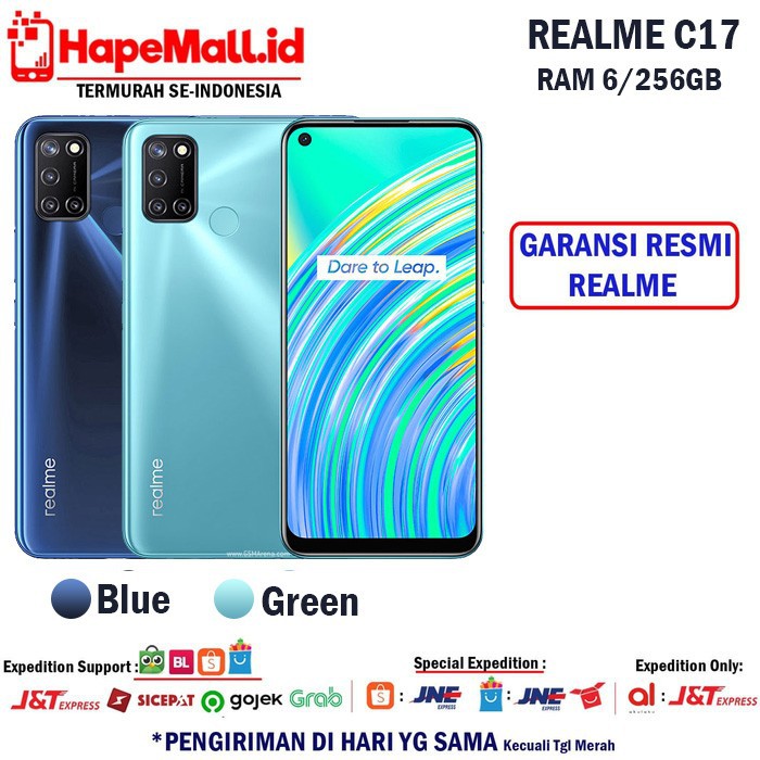REALME C17 RAM 6-256GB GARANSI RESMI REALME TERMURAH
