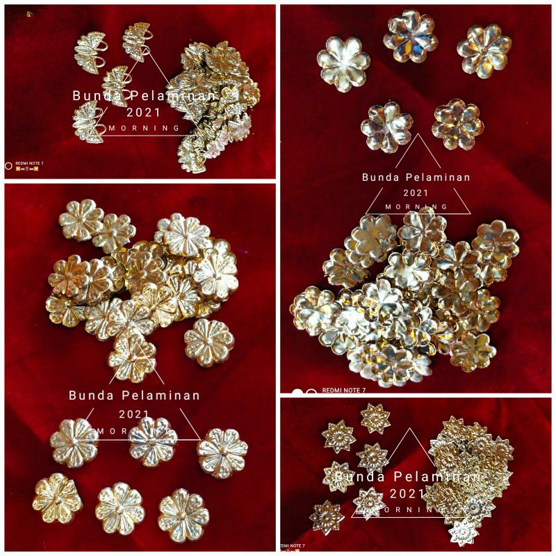 Tabua Baju Solok // Lempengan Kuningan Baju // Tabur Baju // Tabua Baju Solok // Tabur Kuningan