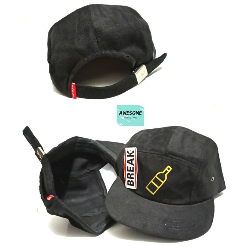 Topi Custom Distro Skyhat Topi baseball Polyflex { Free Sticker }