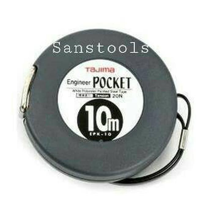 measure tape meteran tajima 10 meter engineer pocket JAPAN