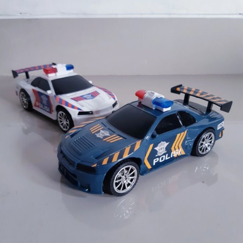 Mainan Rc Car Sedan Police Mobil Remote Control Polisi Anak Laki Cowok Remot Kontrol
