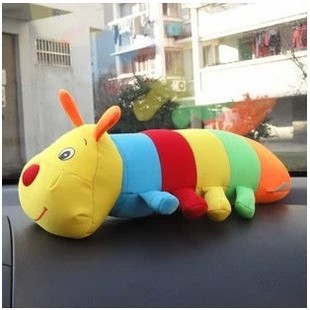 Boneka Cacing Pelangi Bambu Arang Charcoal Penghilang Bau Mobil