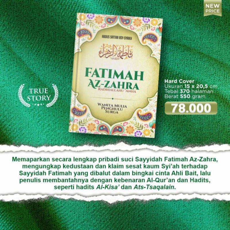 BUKU FATIMAH AZ ZAHRA REGULER