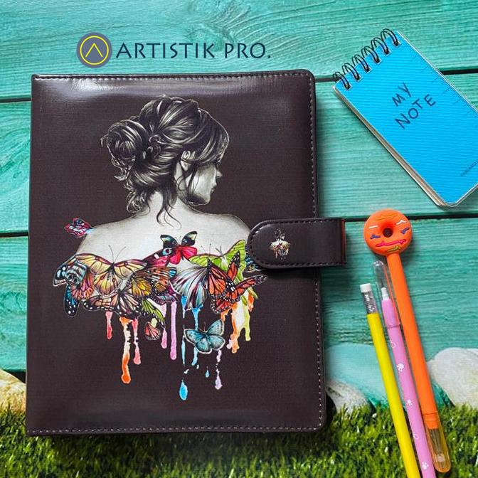 

Office & Stationery | Document Organizer | Binder Printing Lady Butterfly A5/20Ring, B5/26Ring | Best Seller