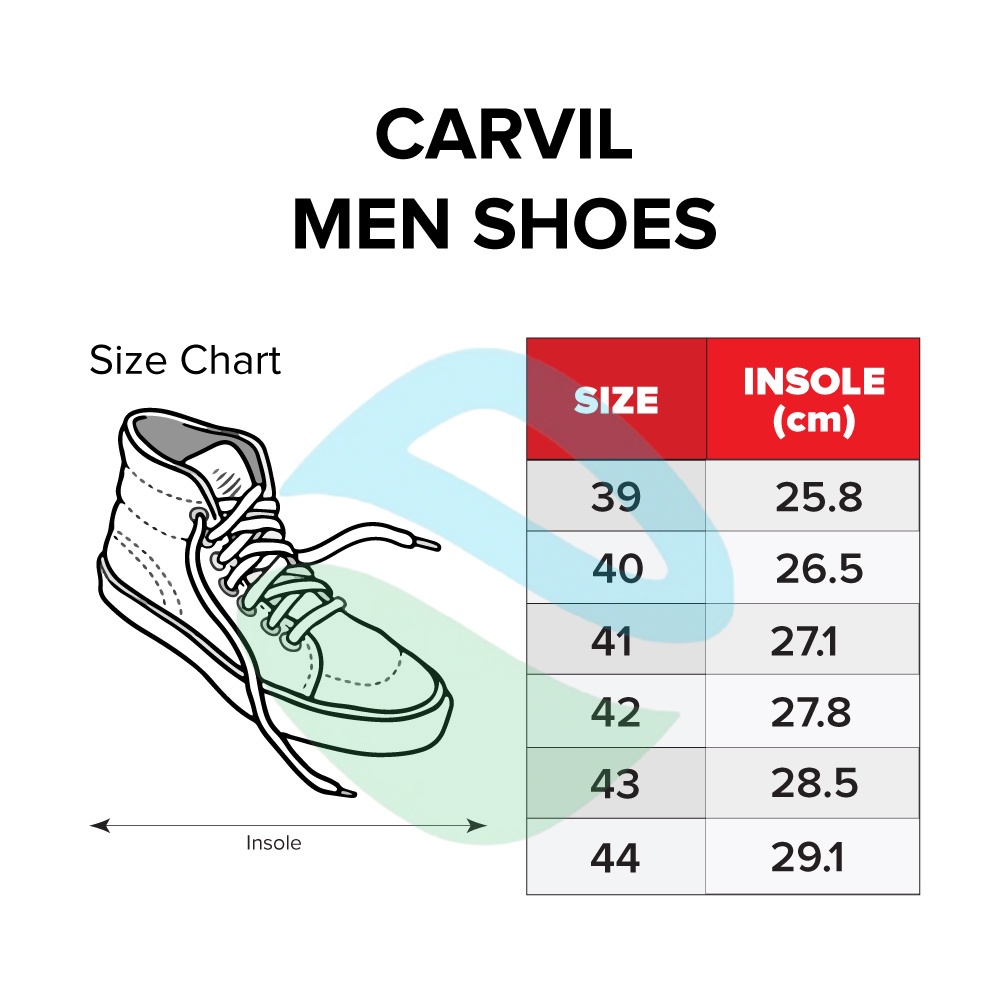 Sepatu Carvil Pria Original 100% Olahraga Running Lari Sneakers