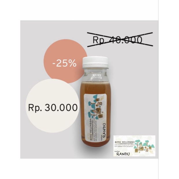 

madu keluarga 100% murni