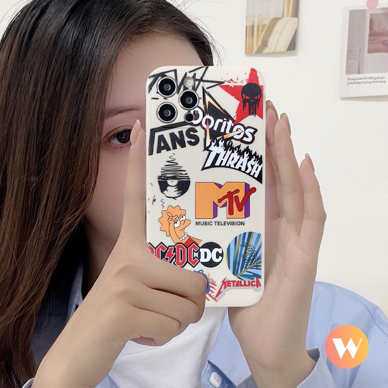 Soft Case Tpu Motif Kartun Simpson Untuk iPhone 11 13 12 pro Max plus 6 6s plus X XS Max XR 7 8 SE 2020