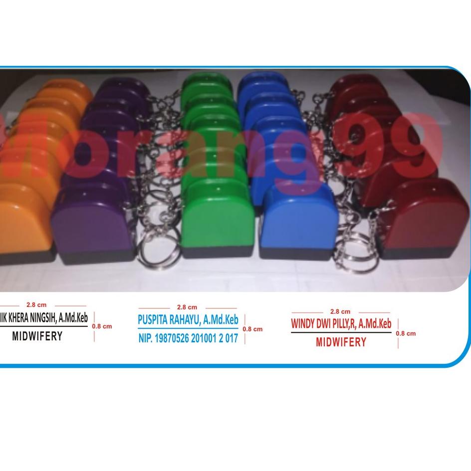 

[KODE PRODUK SG6Z08338] STEMPEL NAMA | DOKTER | BIDAN | PERAWAT | NIP | NAMA NOMOR HP | JABATAN