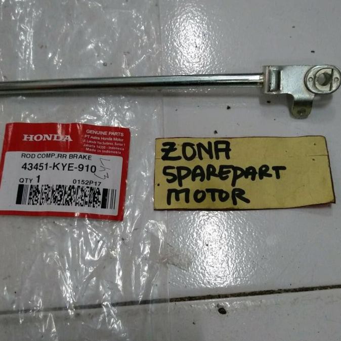 Premium Kawat Rem Belakang Mega Pro Monoshock AHM 43451 KYE 910 Kualitas Oke