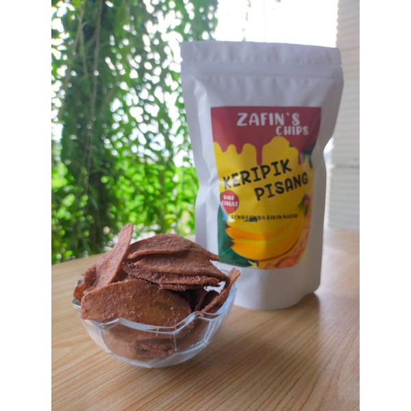

ZAFIN'S CHIPS Kripik pisang