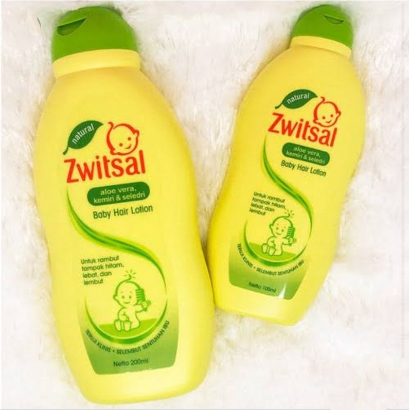 Zwitsal Hair Lotion Minyak Rambut Bayi 100ml 200ml