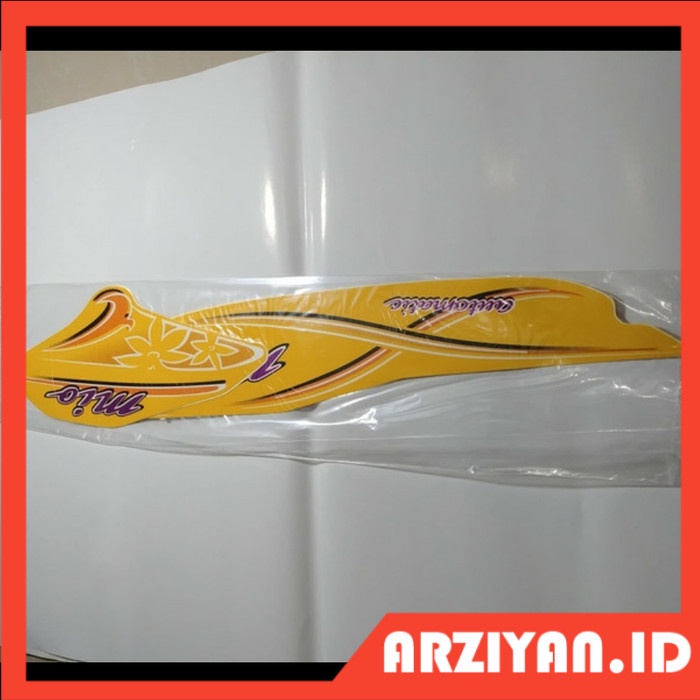 stiker striping yamaha mio sporty kuning