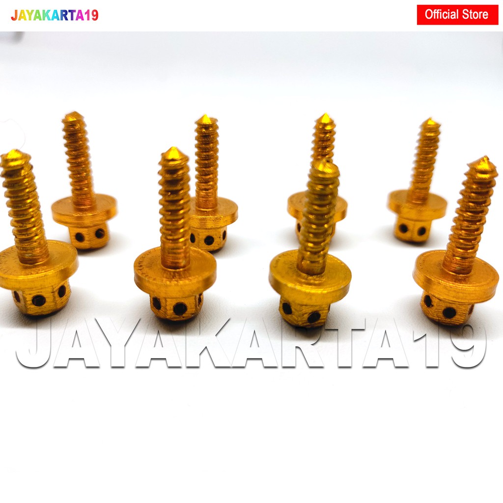 baut probolt body nmax / probol aerox / lexi / mio / khusus matik HARGA 20 BAUT