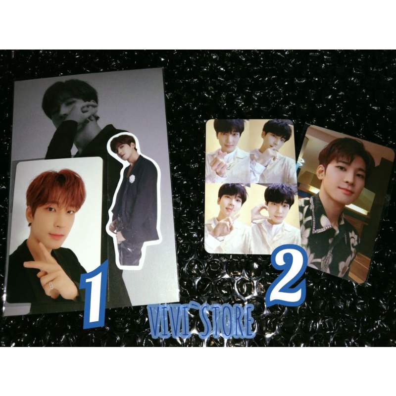 PHOTOCARD WONWOO GRID + YES24 & SG WONWOO 2021 SET OFFICIAL