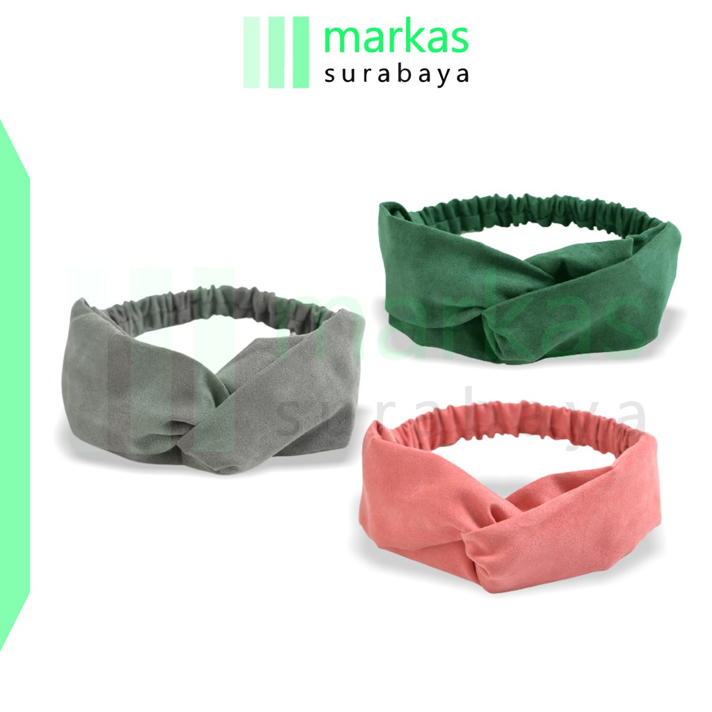 BD01 BD02 Bando Wanita Korea Headband Bandana Simpul Cewek Fashion S1770