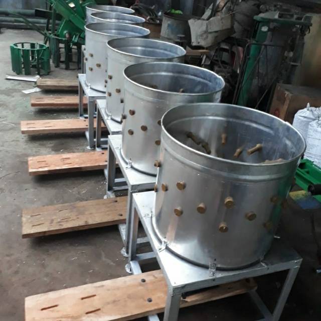 Tong bubut ayam tapak kayu