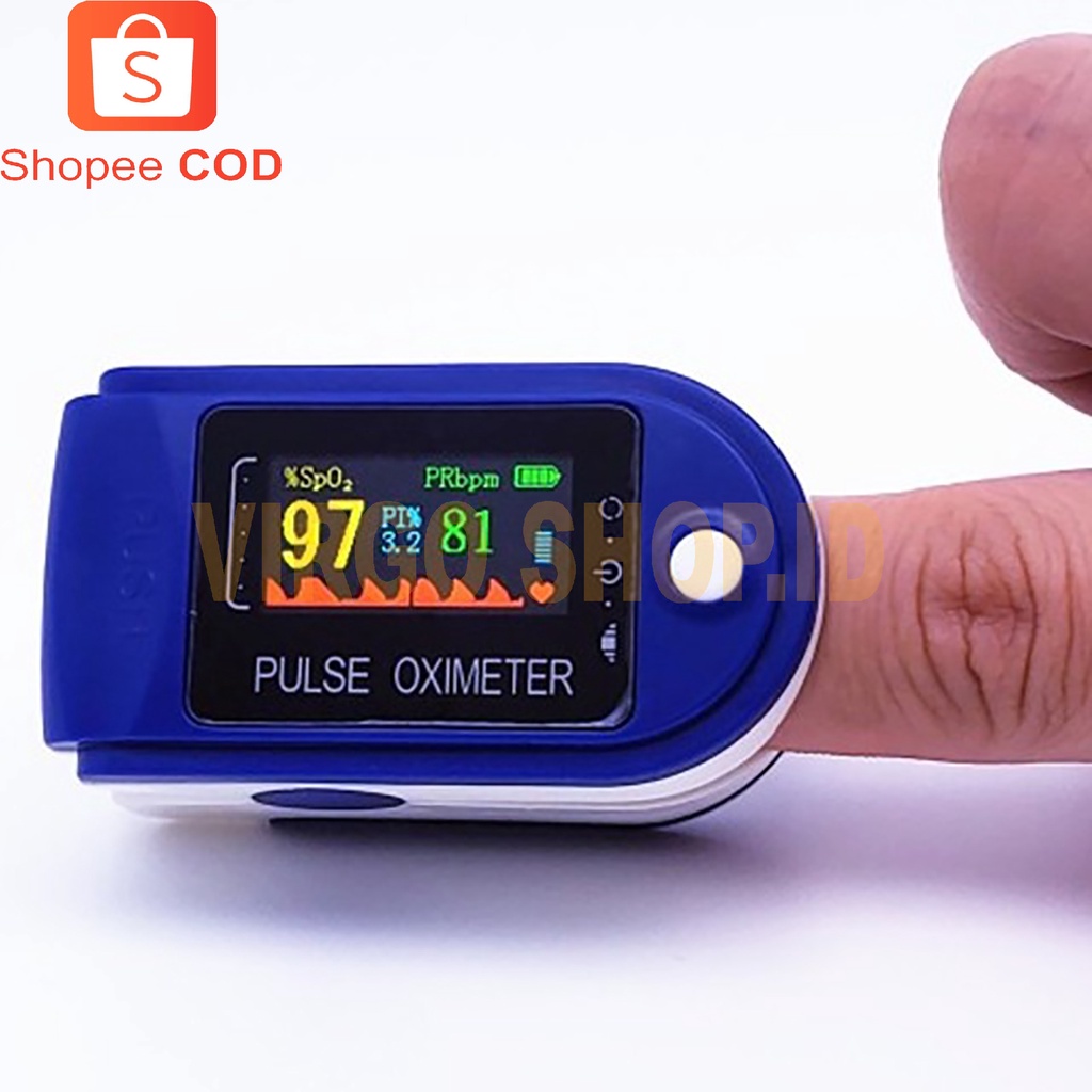 Oximeter LK88 Fingertip Pulse Oxymeter - Alat Ukur Kadar Oksigen Tubuh / Oxymeter / Pulse Oximeter / Oksigen / Alat Ukur / Alat Medis / Oximeter lk88