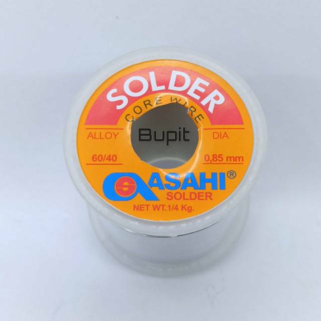 Timah Solder Asahi 0.85 mm 250 Gram Original
