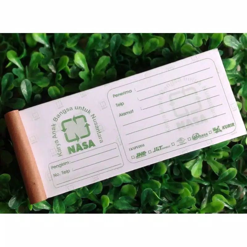 Label Pengiriman Nota Nasa Shopee Indonesia