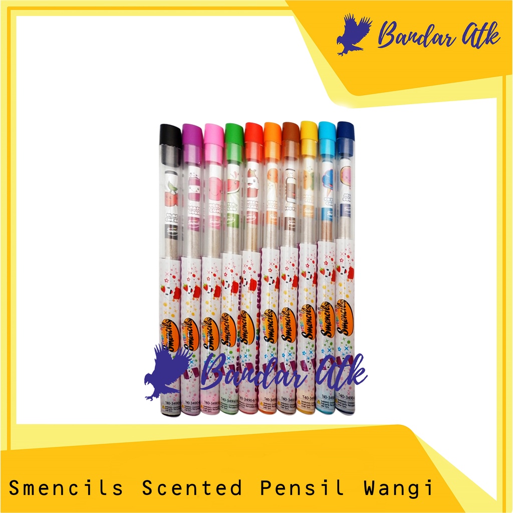 

Smencils Scented Pencil HB Pensil Wangi ORIGINAL [1 PCS]
