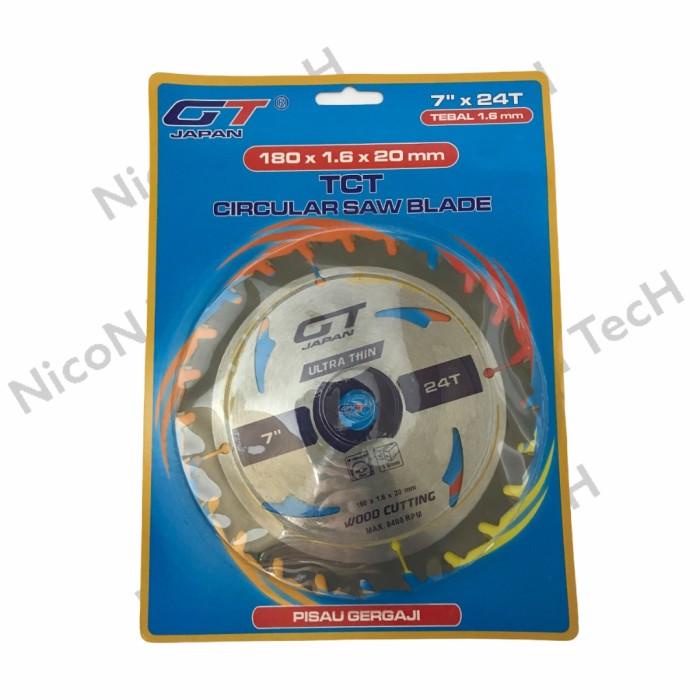 Saw | Mata Circular 7 Inch X 24 T / Circular Saw Blade / Mata Potong Kayu Termurah