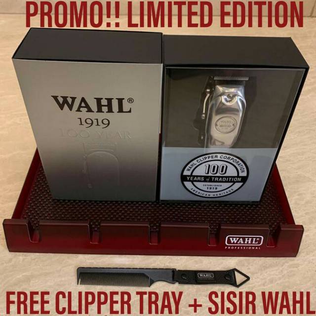BAYAR DI TEMLAT wahl 1919 plus bonus tray tatakan dan sisir WAHL original USA PAKET HEMAT