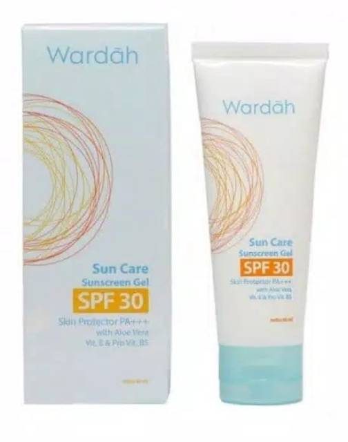 ❤️GROSIR❤️  TERLARIS WARDAH UV SHIELD ESSENTIAL SUNSCREEN GEL SPF 30 PA+++