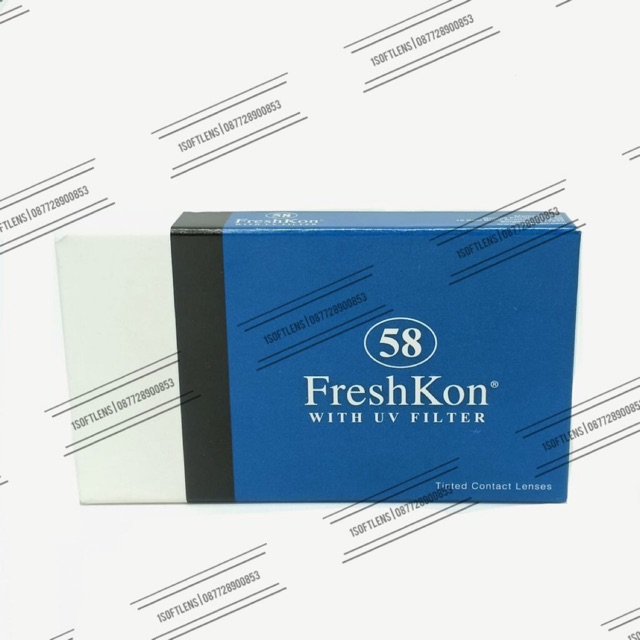 Freshkon 58 Softlens bening bulanan Monthly