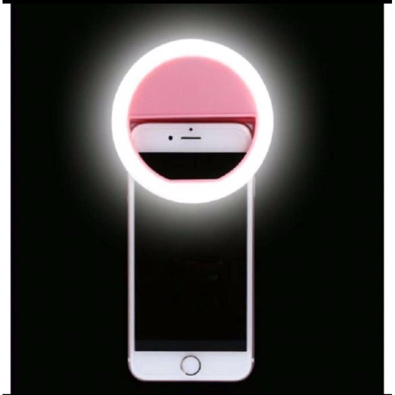 Selfie Ring light lampu led mini Ringlight lampu selfie