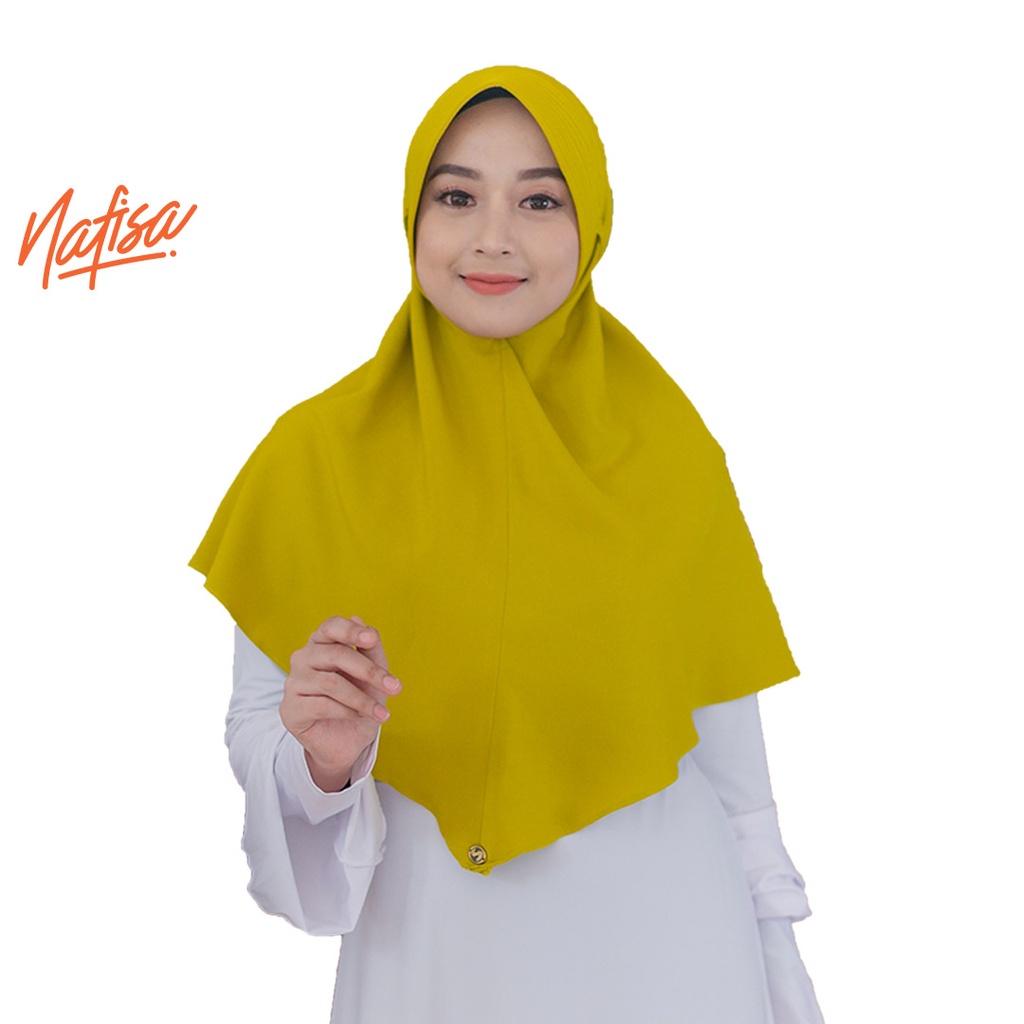 Jilbab Instan Zara - Hijab Instan Bergo Tali Premium - Nafisa Berkualitas - Hijab Bergo