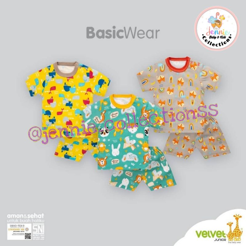 Setelan Pendek Velvet (Gems in the Sky series)