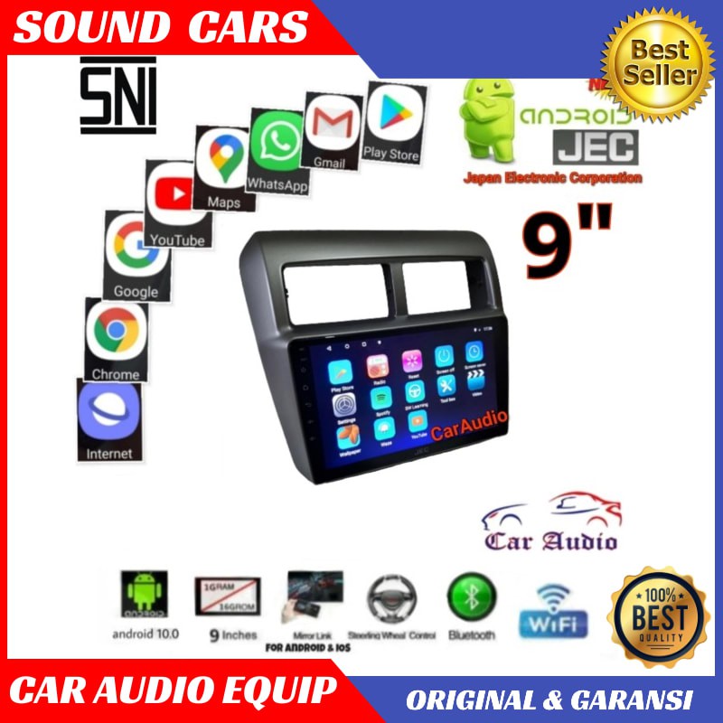 Head Unit Android AGYA / AYLA Android Agya Android Ayla JEC GD - 6981 Best Quality Garansi Original