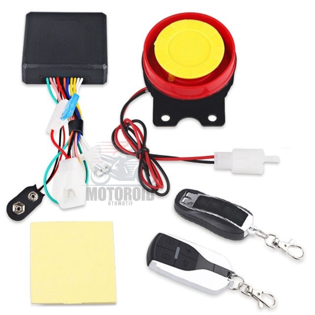 Remote Alarm Xcase Universal Anti Thief 128dB System motorcycle Maling