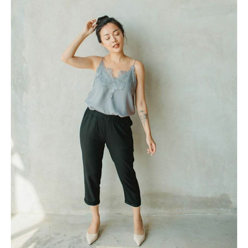 Eunoia x Patricia Stephanie Mio camisole Grey size M mochi Hamlet