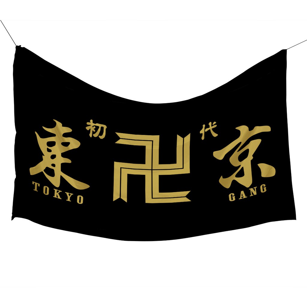 Bendera Toman Tokyo Revengers Aestetik Tapestry Tokyo Revengers Flag