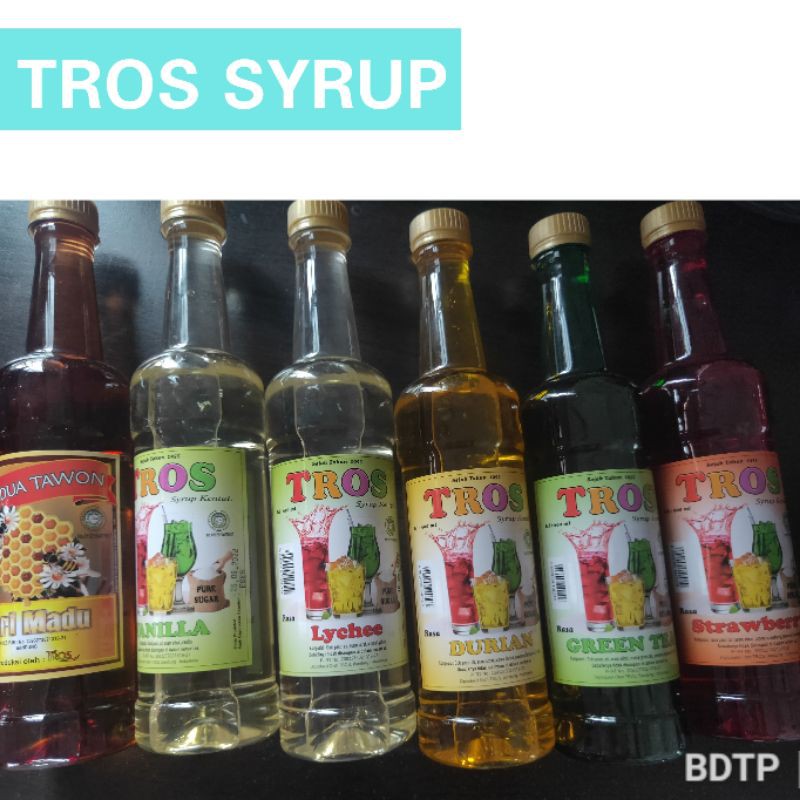 Tros Syrup aneka rasa 600ml