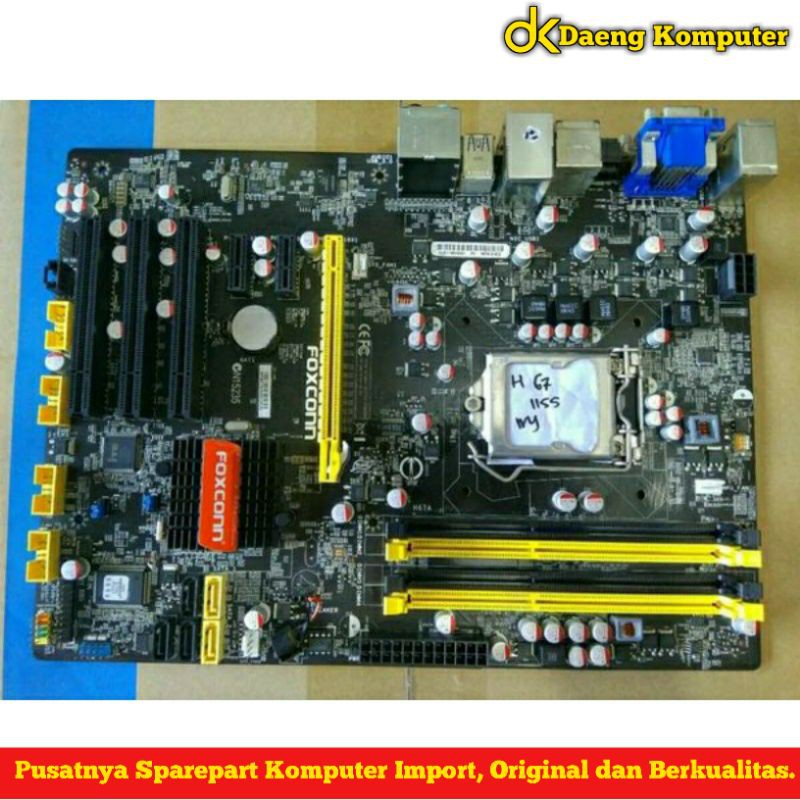 Motherboard PC Gaming Merk Foxconn H67 1155 USB 3.0 Murah