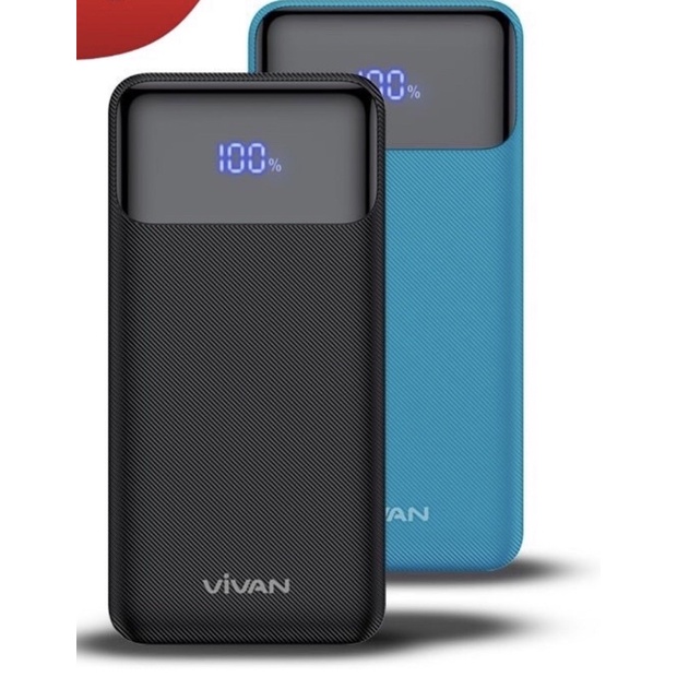 VIVAN Power Bank VPB-X10 Powerbank 10000mAh original vivan 20W Output USB &amp; Type C Power Delivey Quick Charge LED