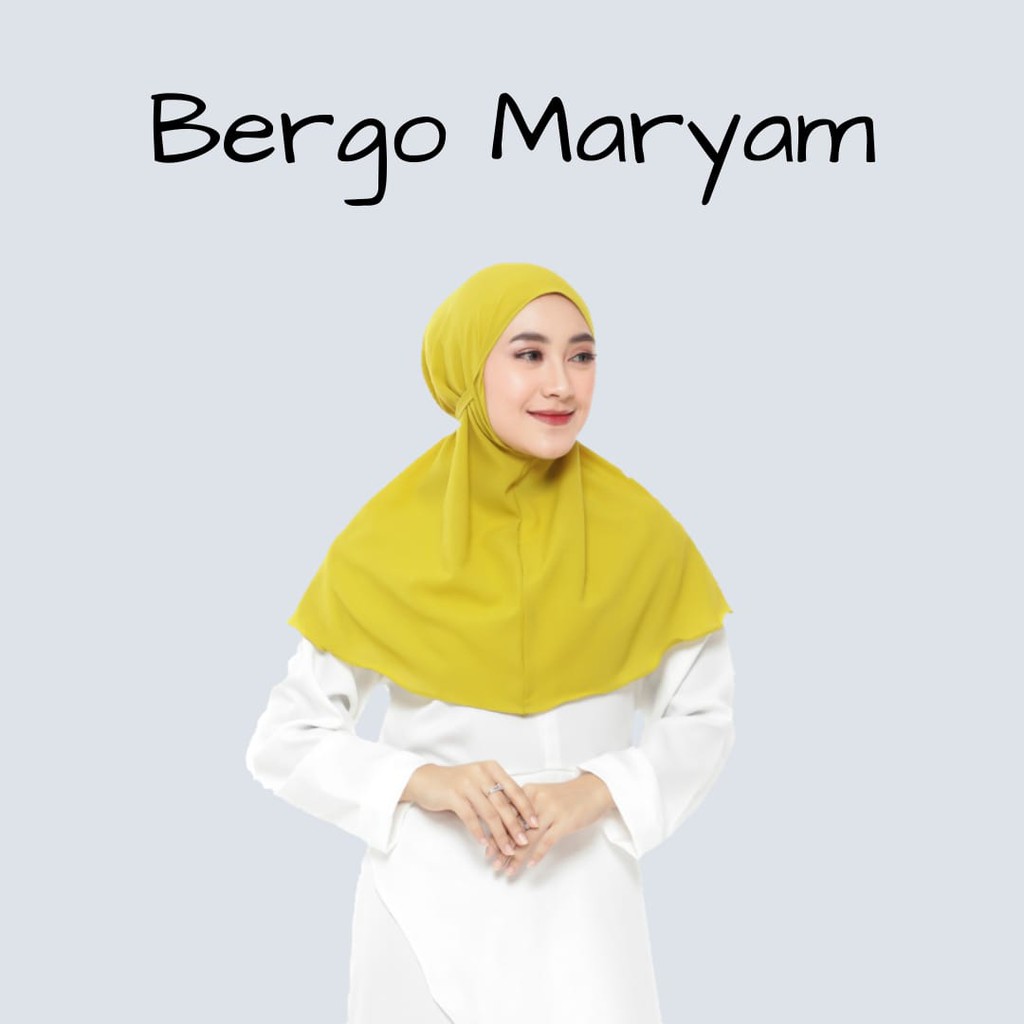 Hijab bergo maryam diamond-1